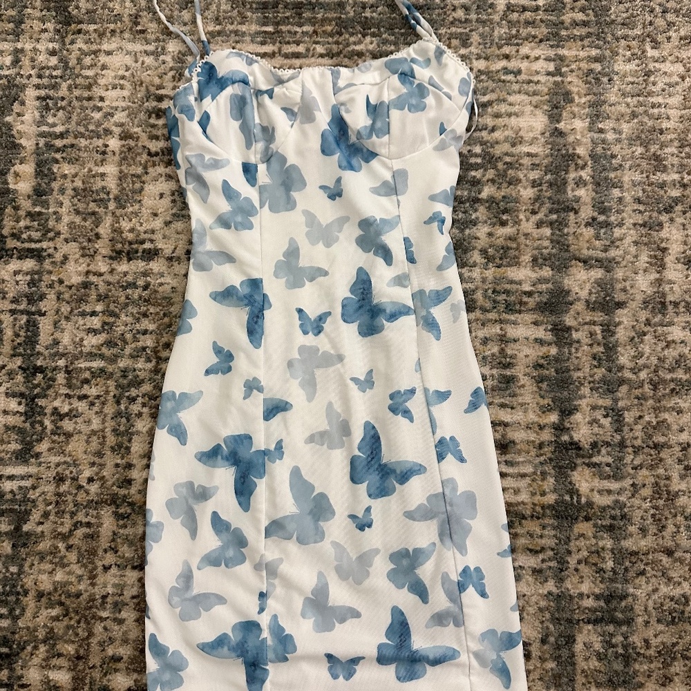 Butterfly Mini Dress